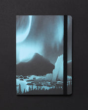 Arctic Ice Dark Analysis A5 Softcover Notebook