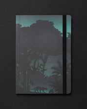 Night Jungle Dark Analysis A5 Softcover Notebook