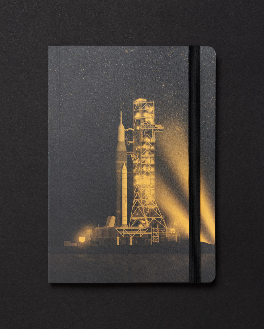 Ready to Launch Dark Analysis A5 Softcover Notebook