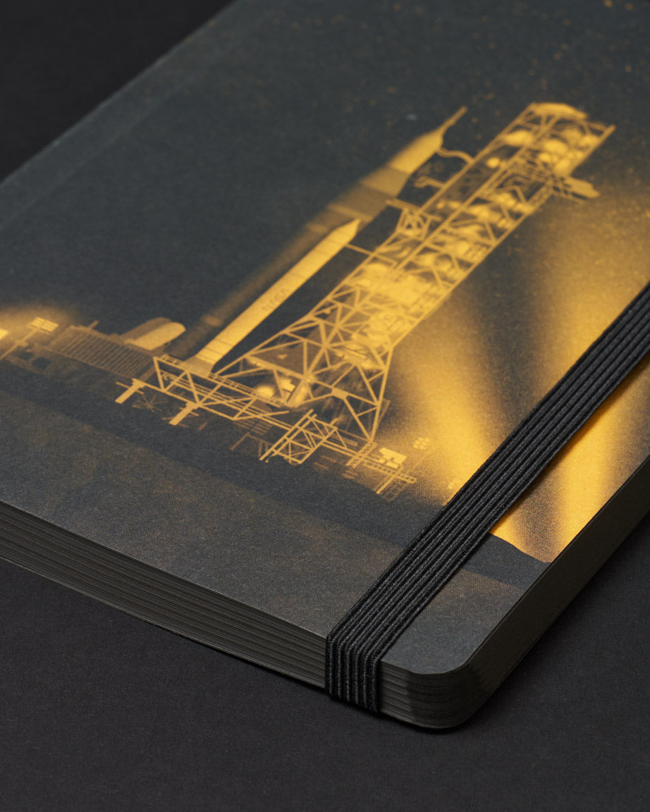 Ready to Launch Dark Analysis A5 Softcover Notebook