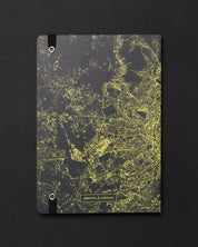 Paris at Night Dark Analysis A5 Softcover Notebook