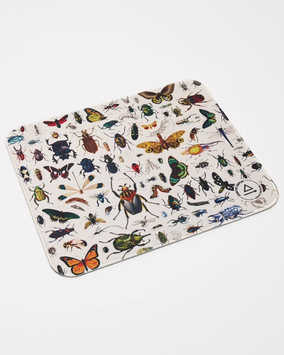 Butterflies & Beetles Mouse Pad