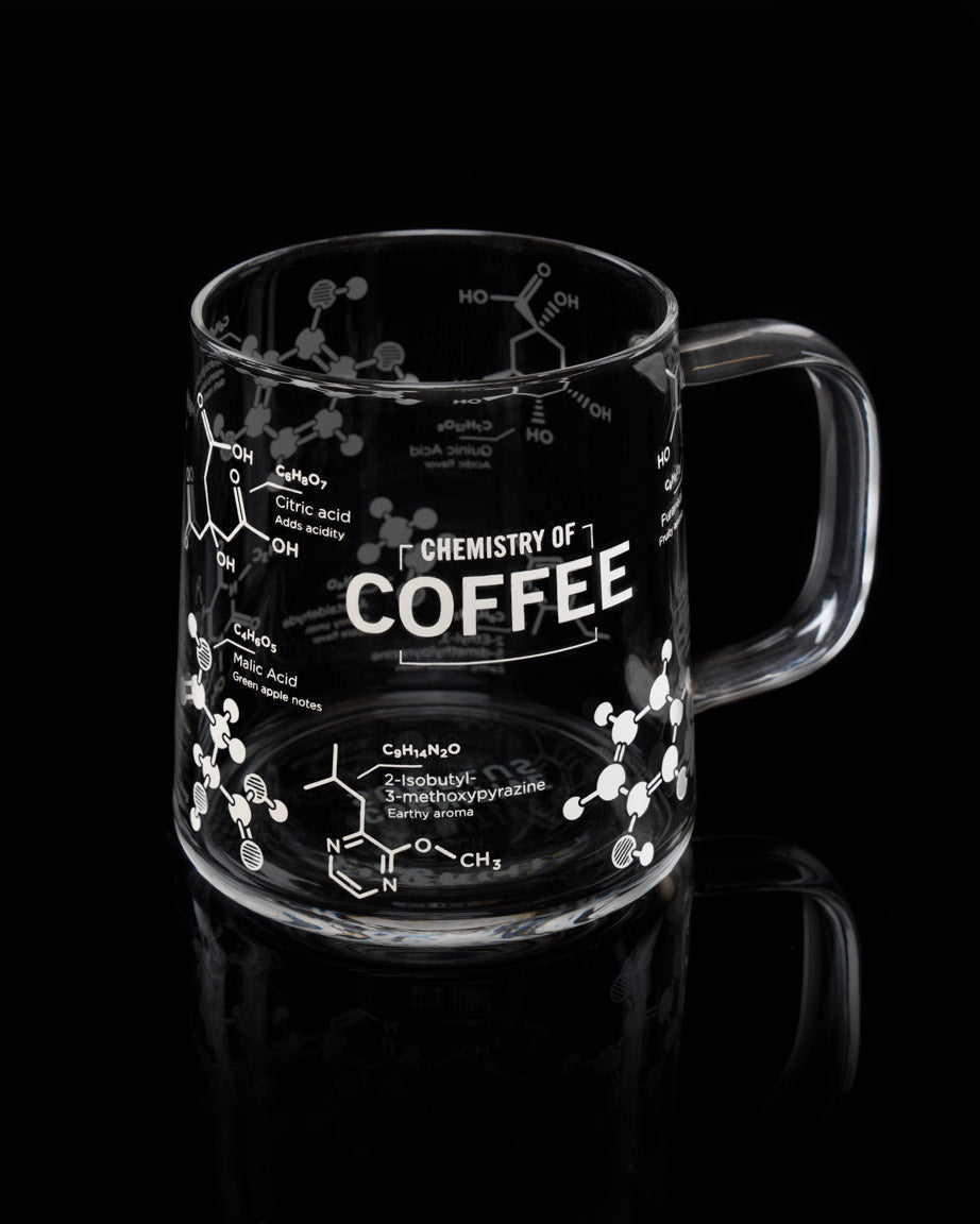 Coffee Chemistry 10 oz Glass Mug