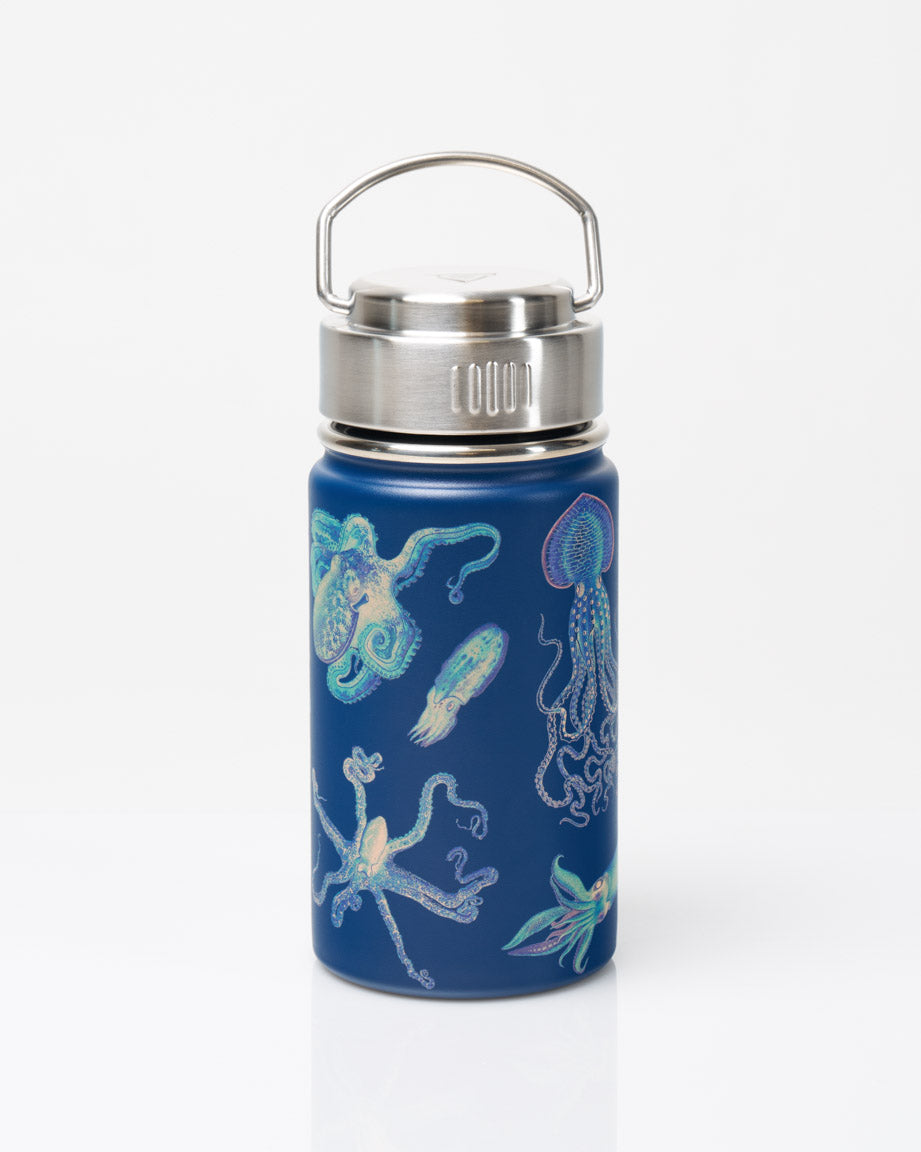 Octopus & Squid 12 oz Steel Bottle