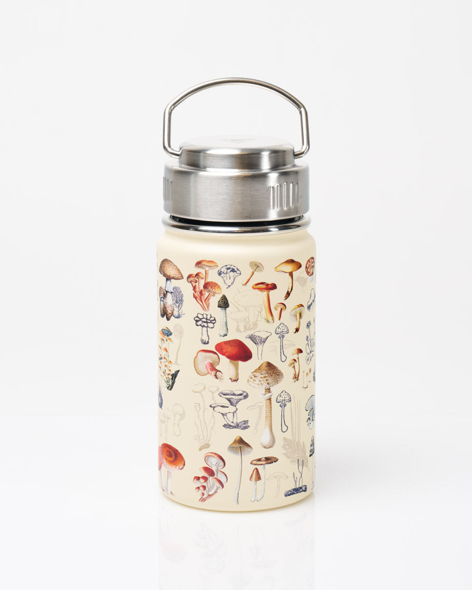 Mushrooms 12 oz Steel Bottle