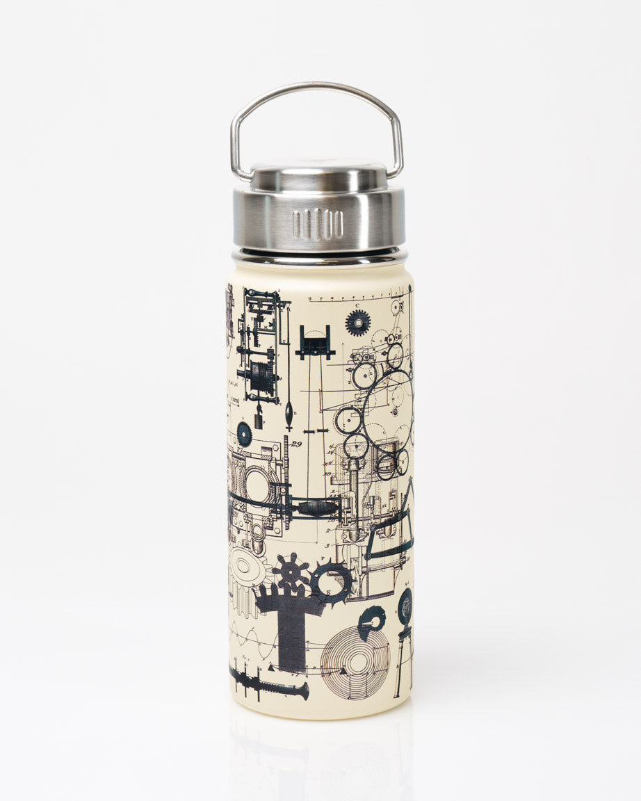 Mechanical Engineering 18 oz Steel Bottle