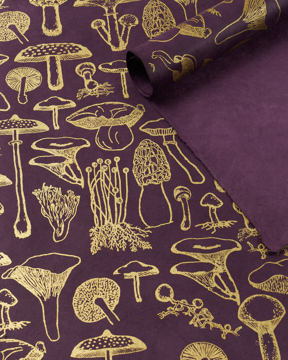 Mushroom Wrapping Paper