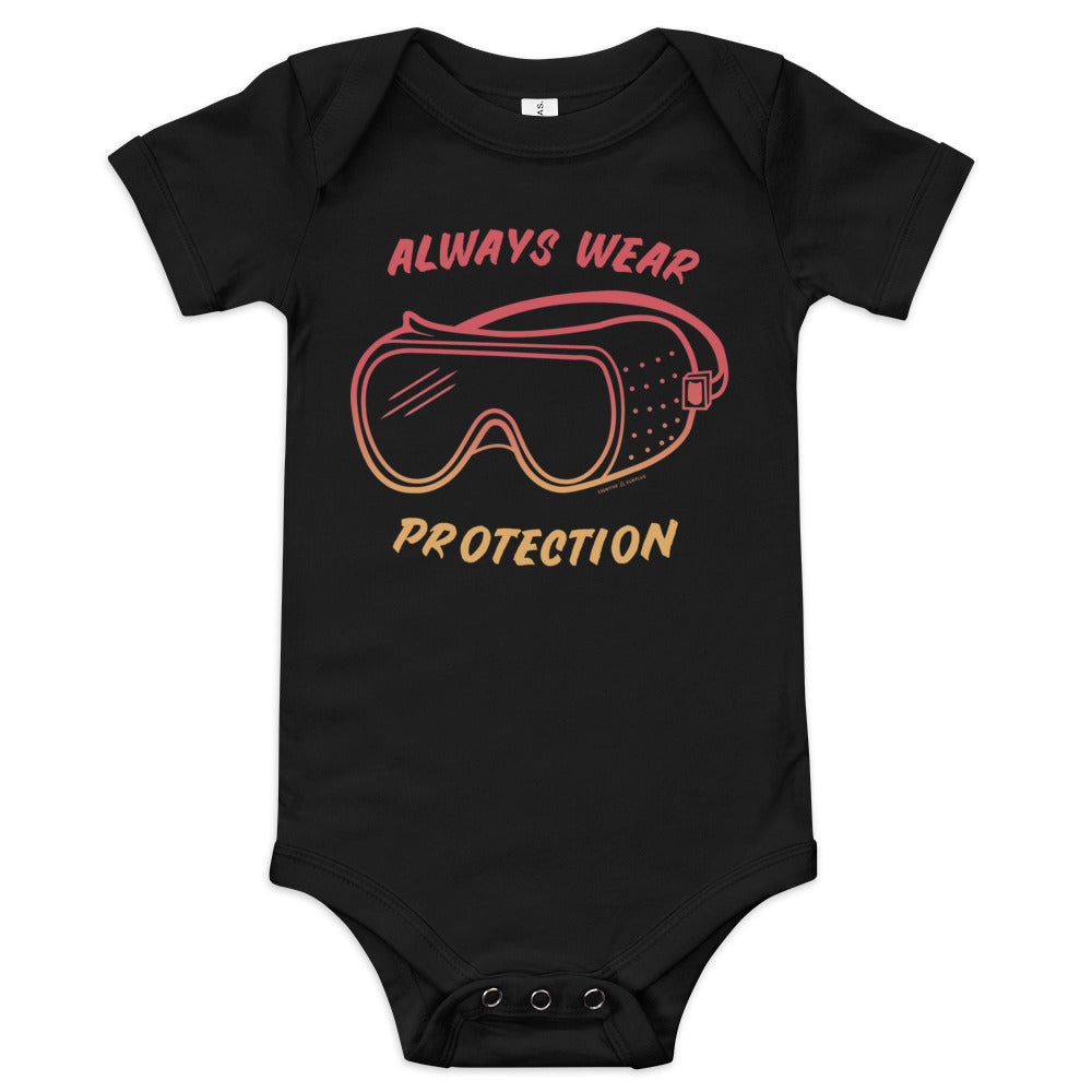 Always Wear Protection Baby Bodysuit