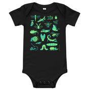 Retro Insects Baby Bodysuit