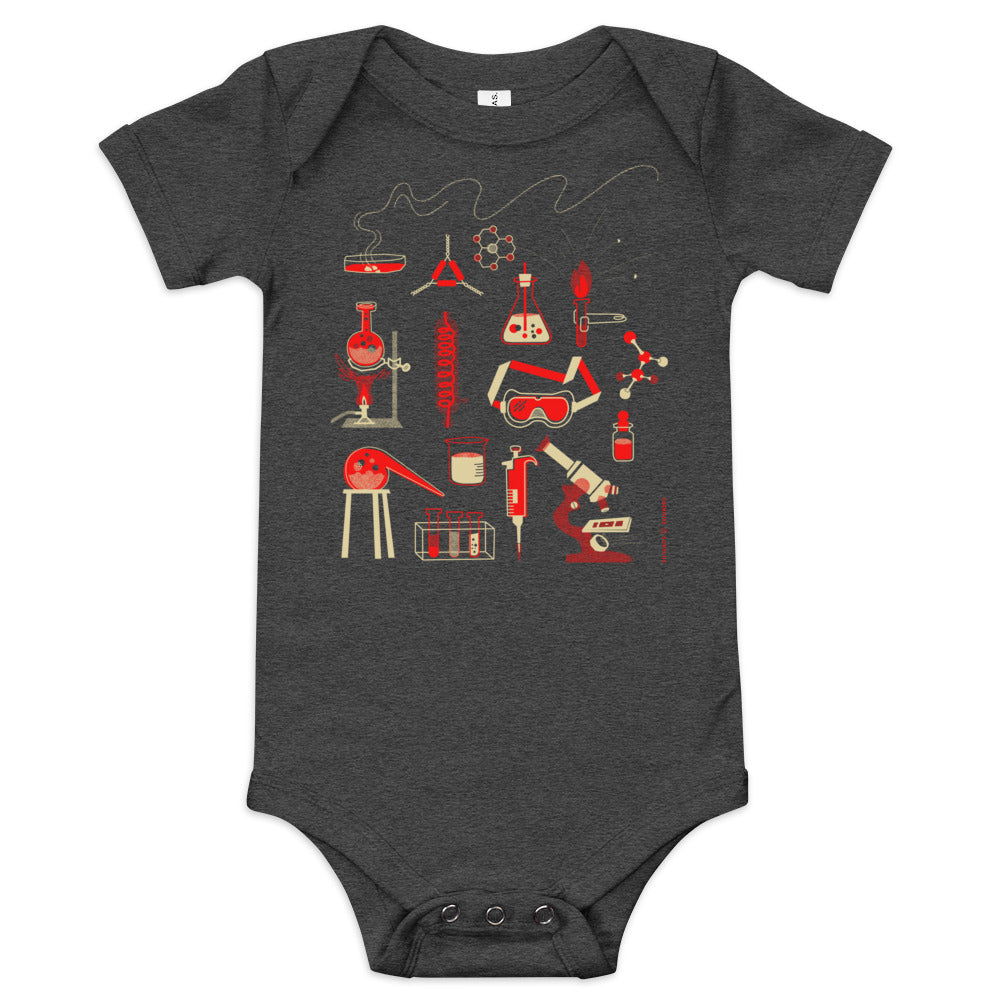 Retro Lab Baby Bodysuit