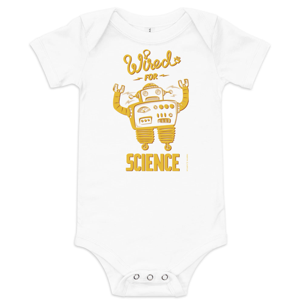 Wired for Science Baby Bodysuit