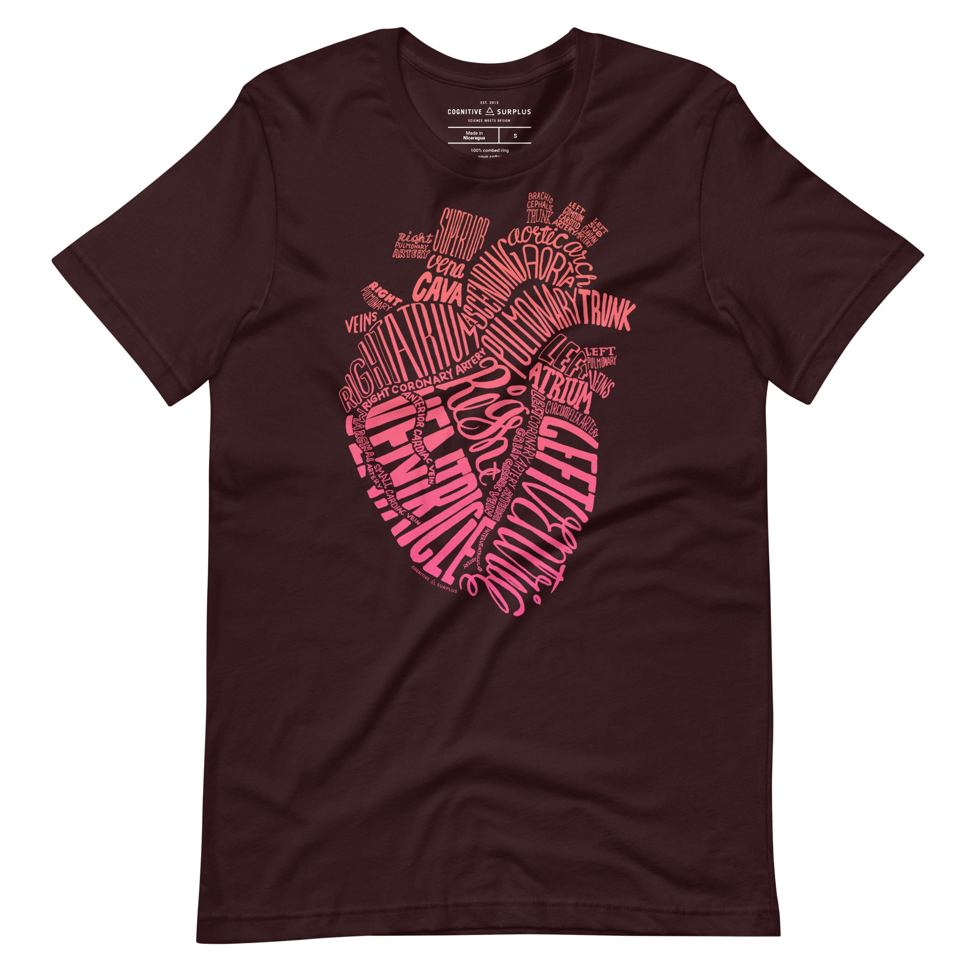 Typographic Heart Graphic Tee