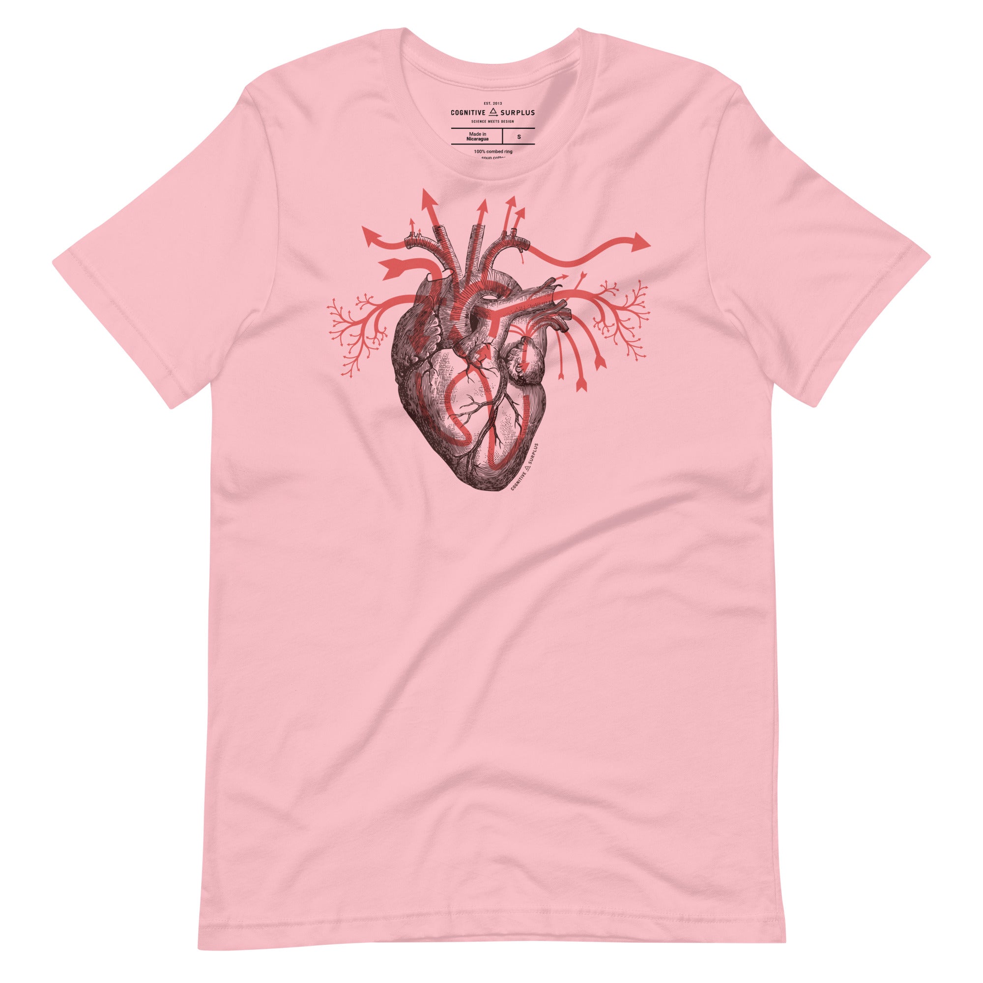 Heart Blood Flow Graphic Tee