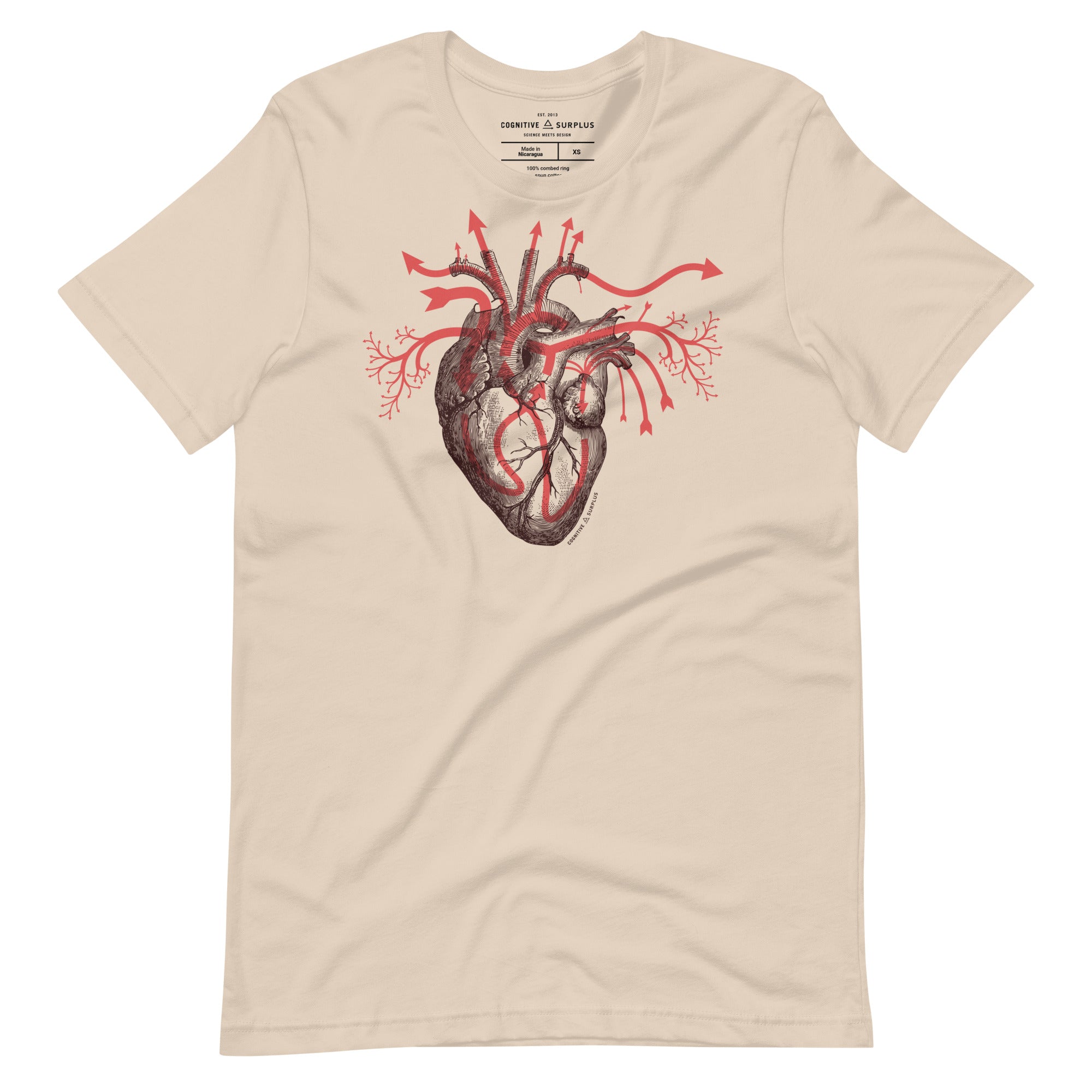 Heart Blood Flow Graphic Tee