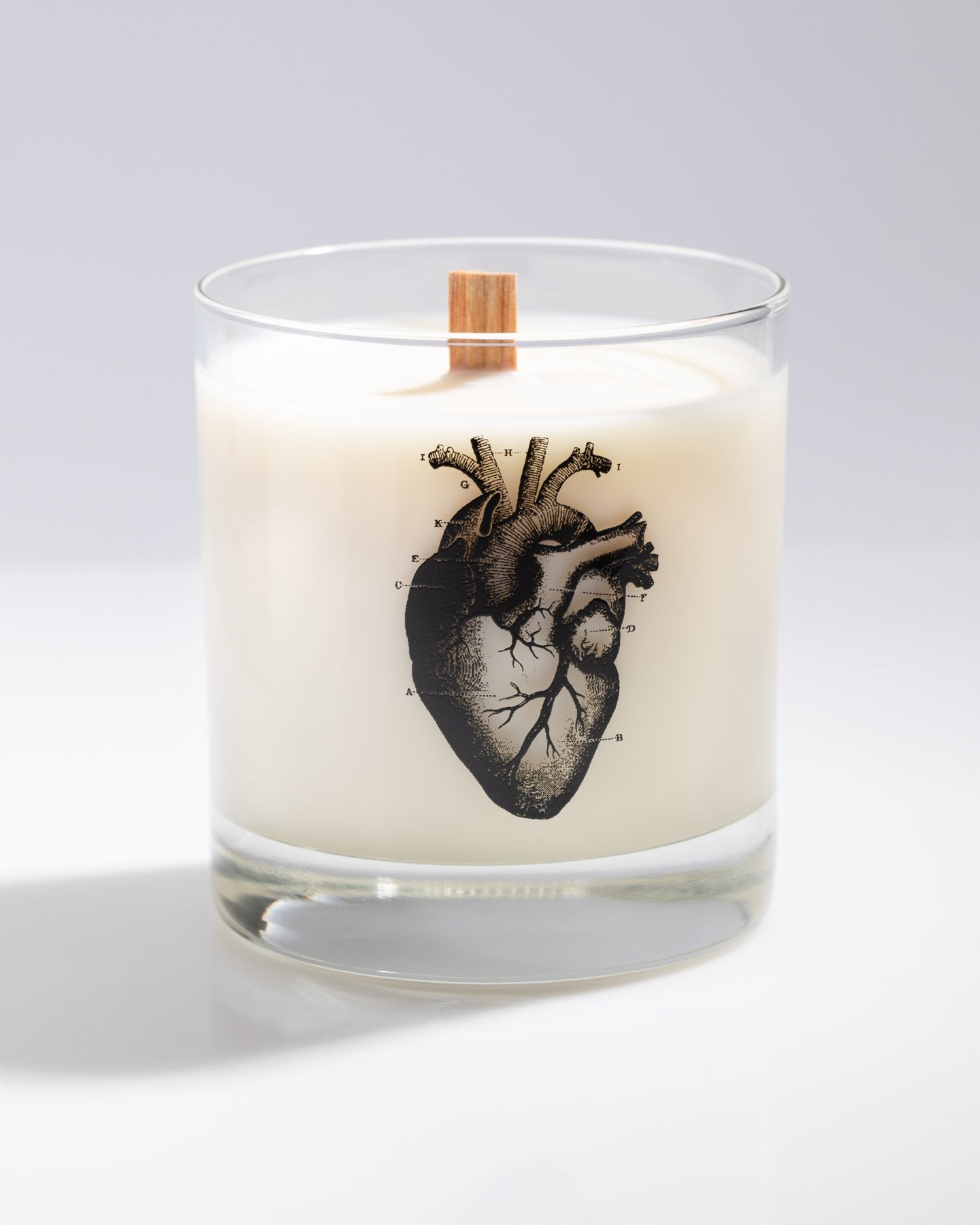 Anatomical Heart Cocktail Candle