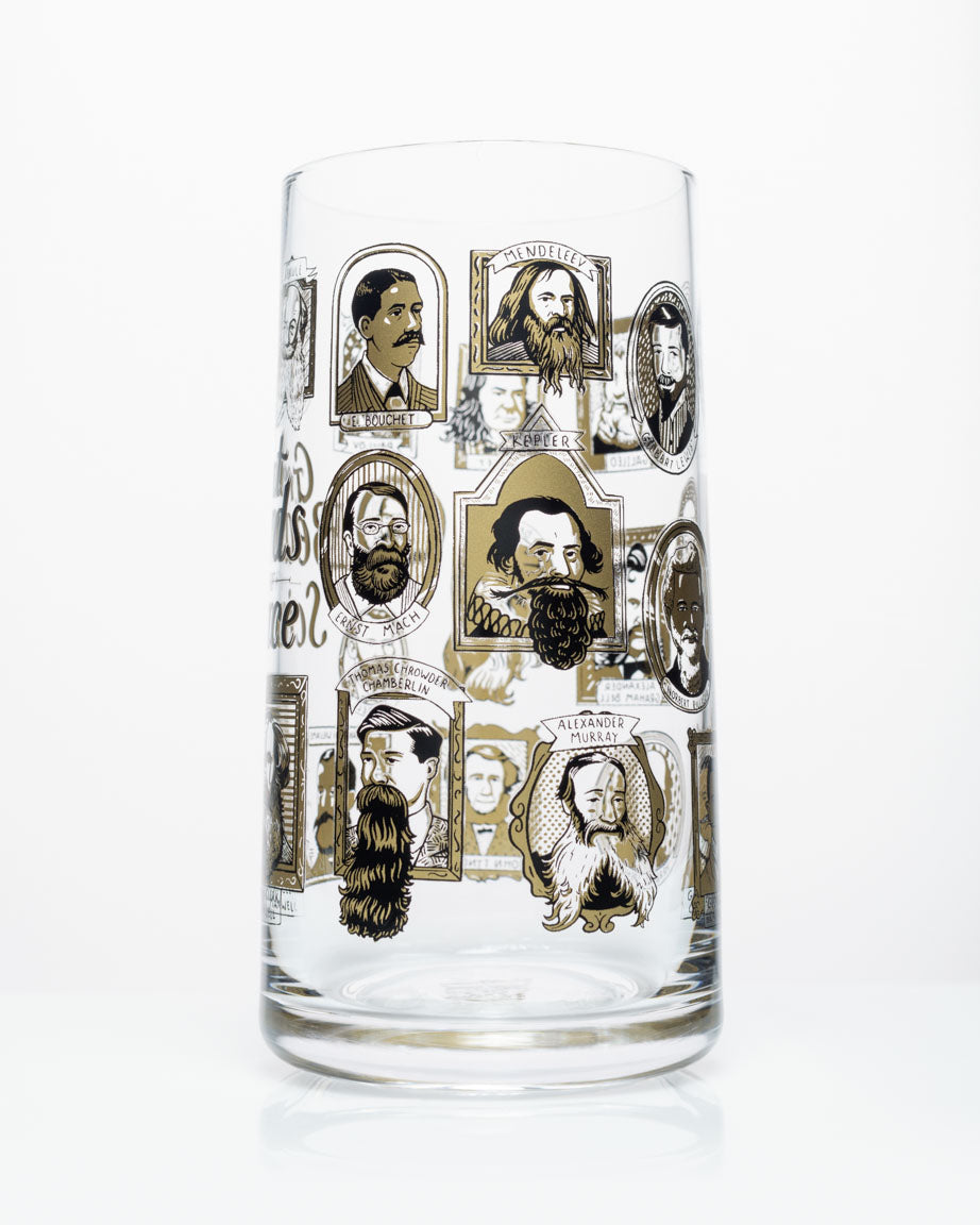 Great Beards of Science Drinking Glass