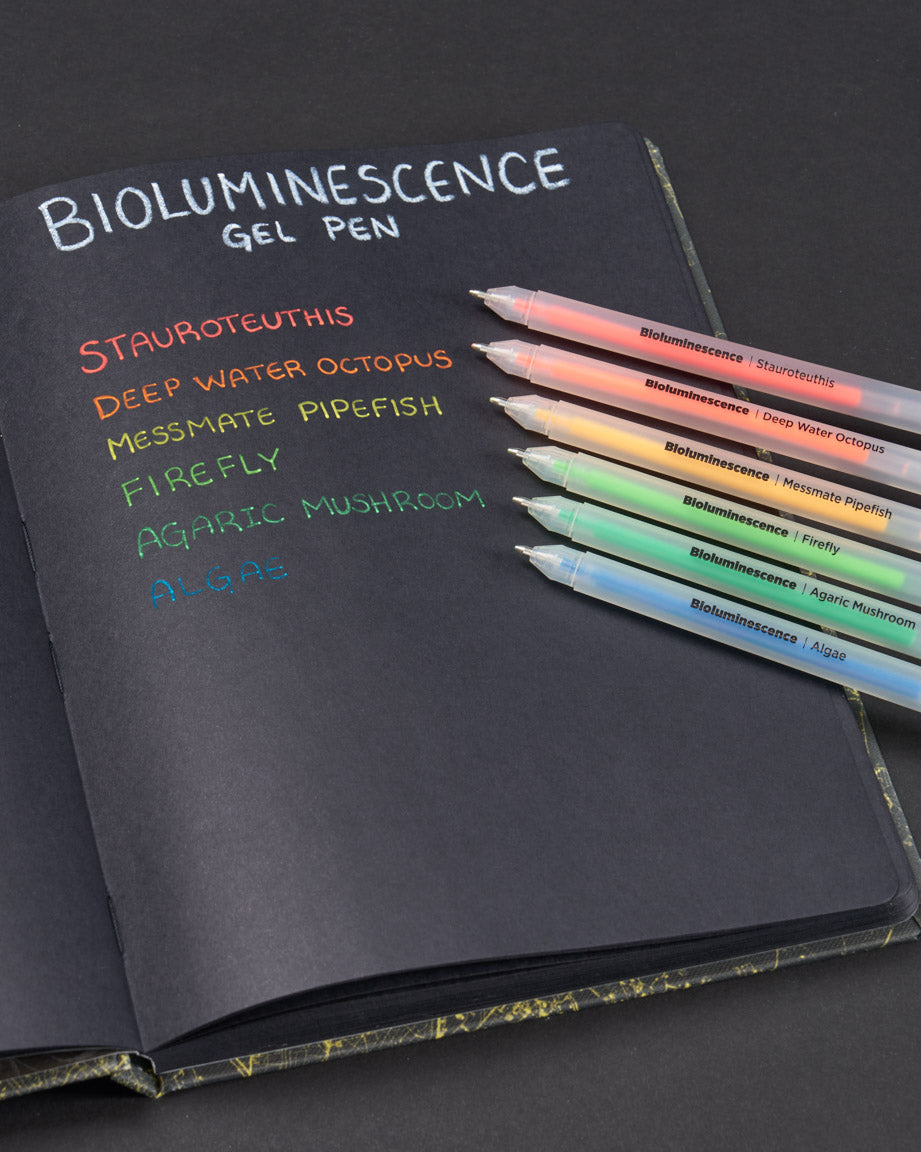 Bioluminescence Neon Gel Pens Pack