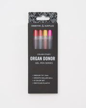 Organ Donor Gel Pens Pack