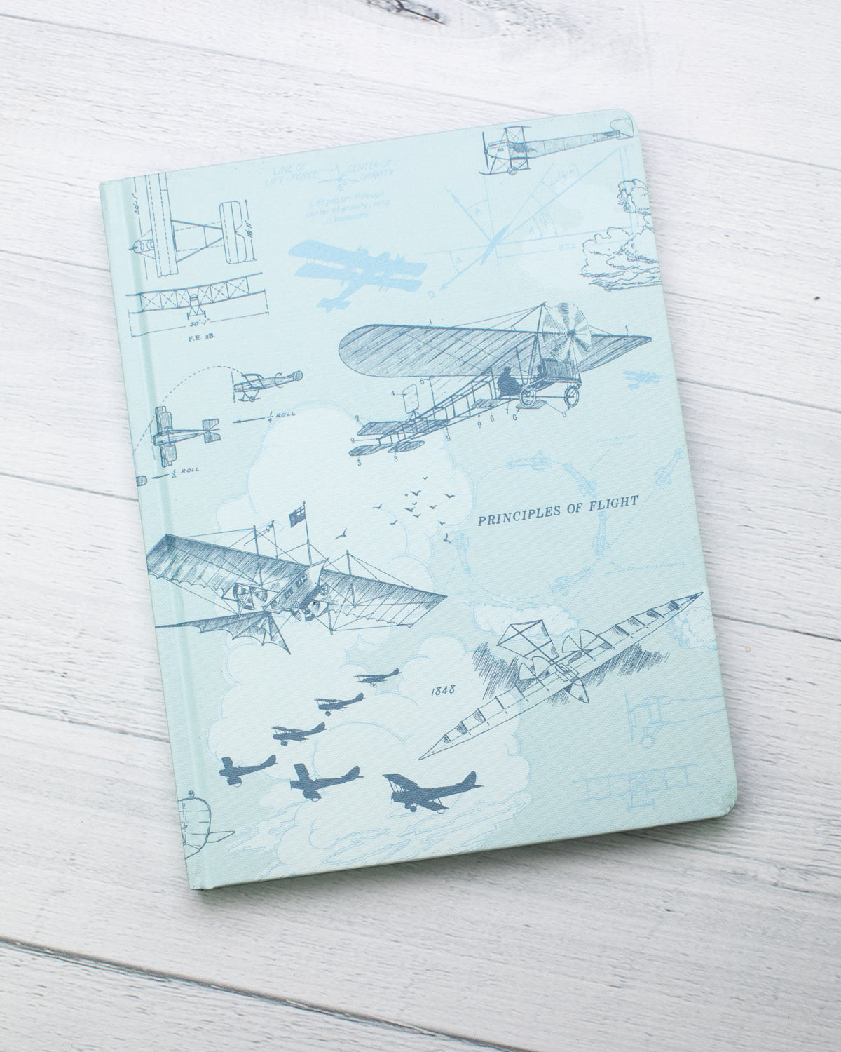 Aviation Early Flight Hardcover - Dot Grid