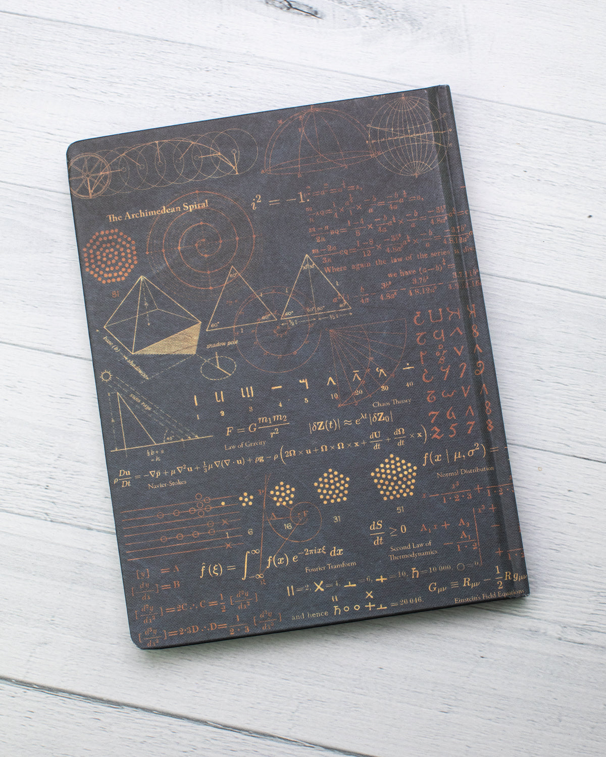 Math Equations Pl2 Hardcover - Dot Grid