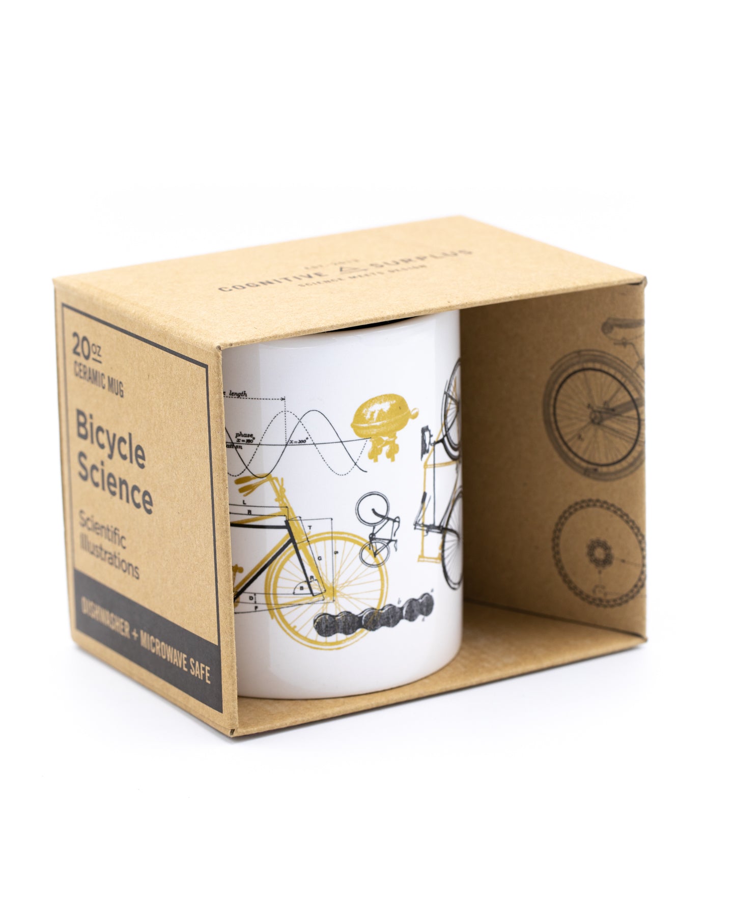 Bicycle Science 20 oz Mega Mug