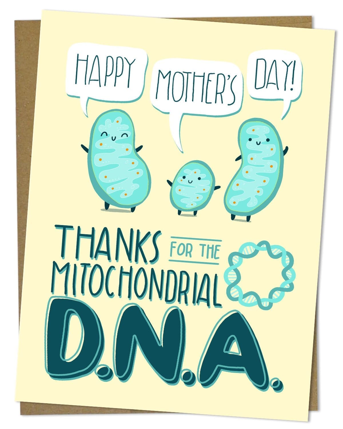 Mother's Day Mitochondrial DNA Card