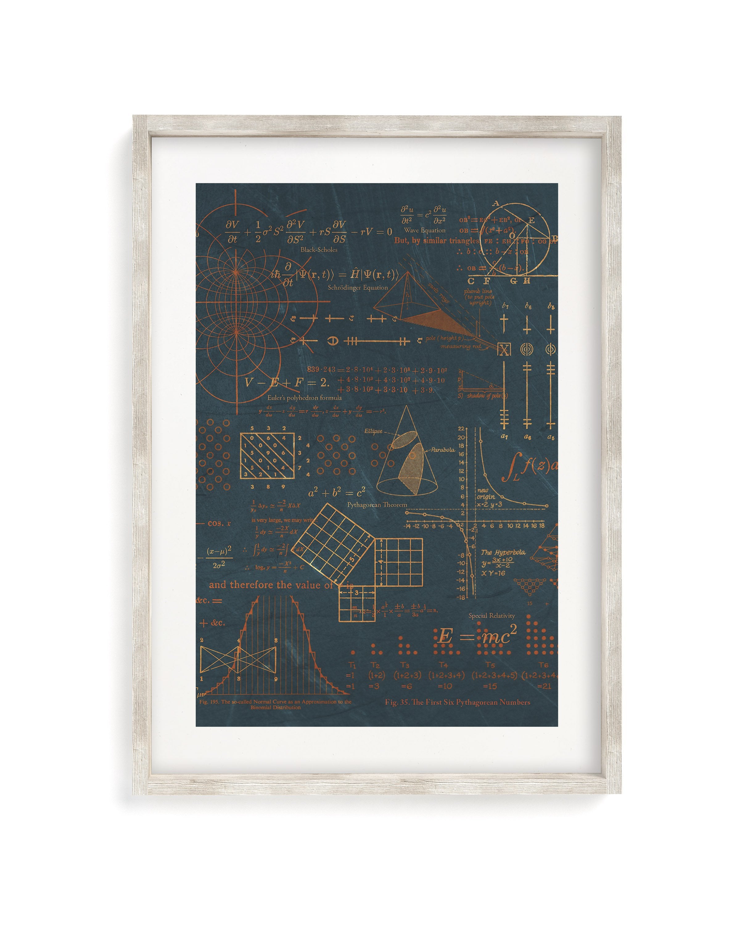 Equations that Changed the World Museum Print