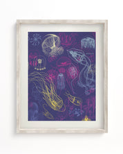 Jellyfish Museum Print