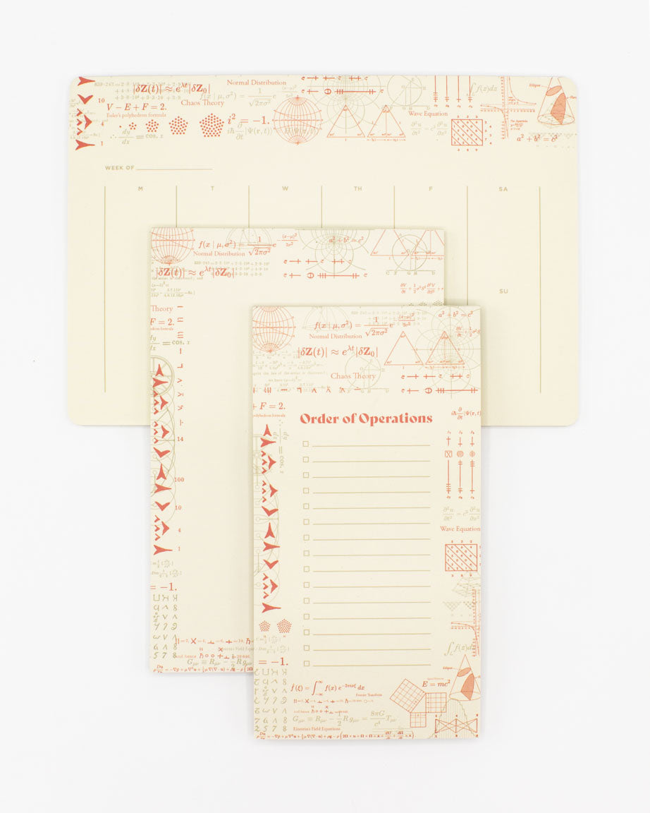 Equations That Changed the World Notepads