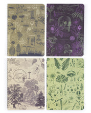 Plants + Fungi Notebooks 4-pack