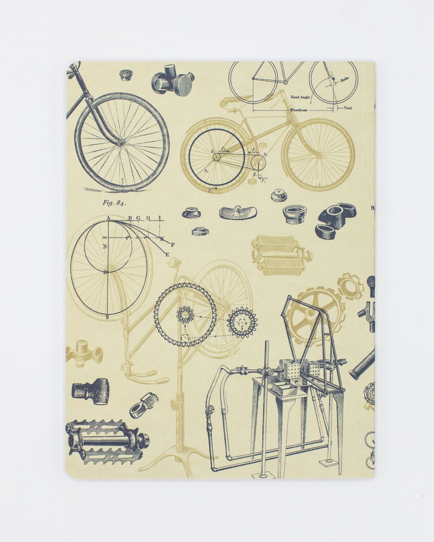 Bicycle Science Softcover Notebook - Lined