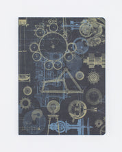 Mechanical Engineering Softcover Notebook - Dot Grid