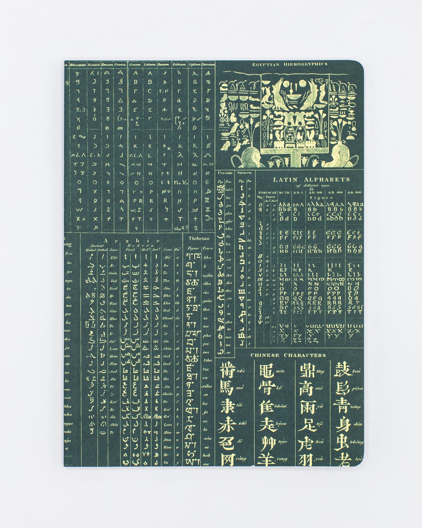 Linguistics Vintage Softcover Notebook - Lined