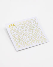 Golden Pi 3.14 Sticker