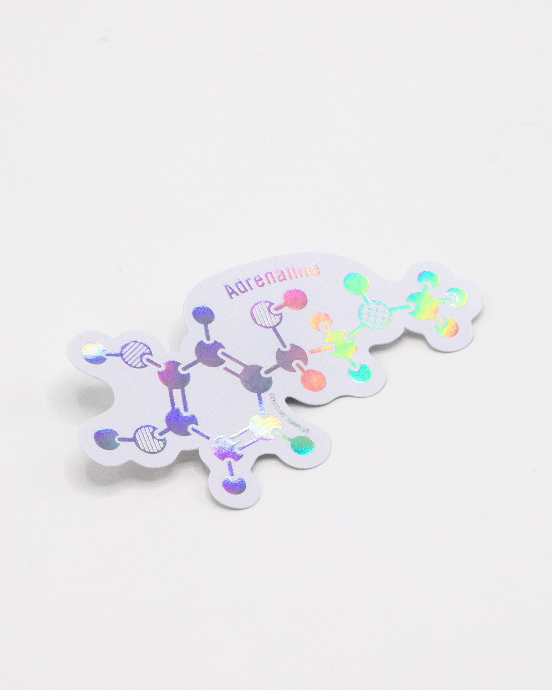 Adrenaline Fight or Flight Molecule Sticker