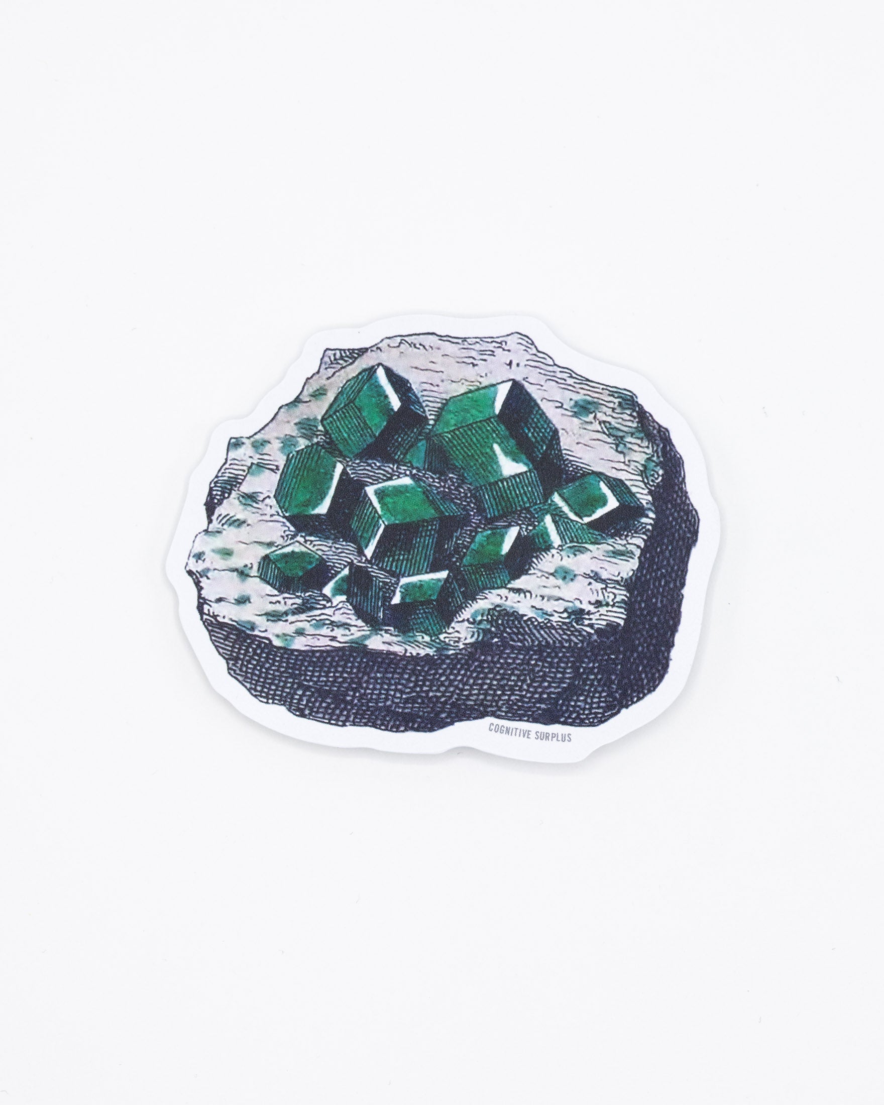 Green Gem Sticker