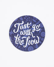 Plankton Go With the Flow Sticker