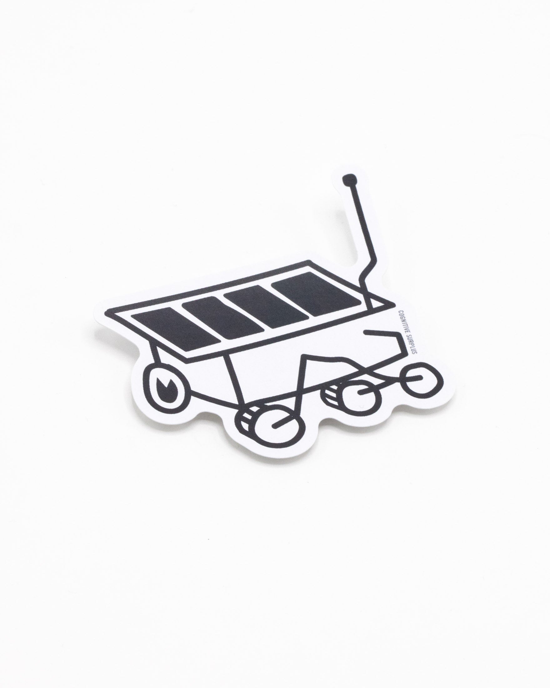 Sojourner Mars Rover Doodle Sticker