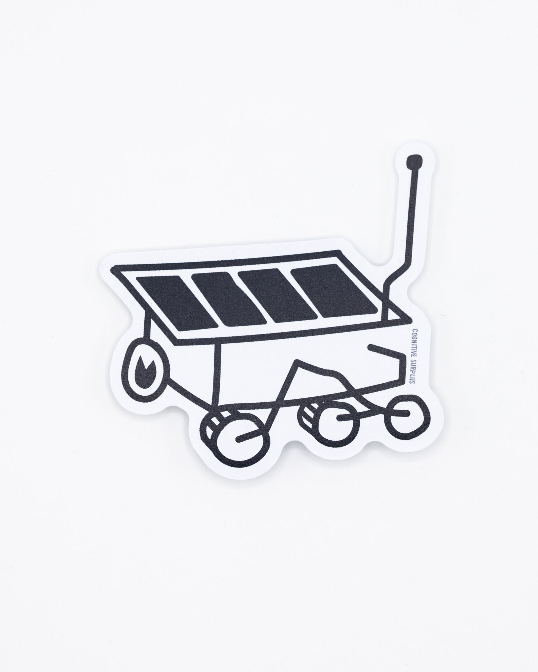 Sojourner Mars Rover Doodle Sticker