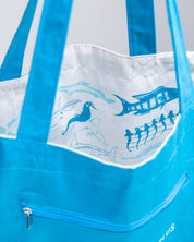 Marine Life Canvas Shoulder Tote