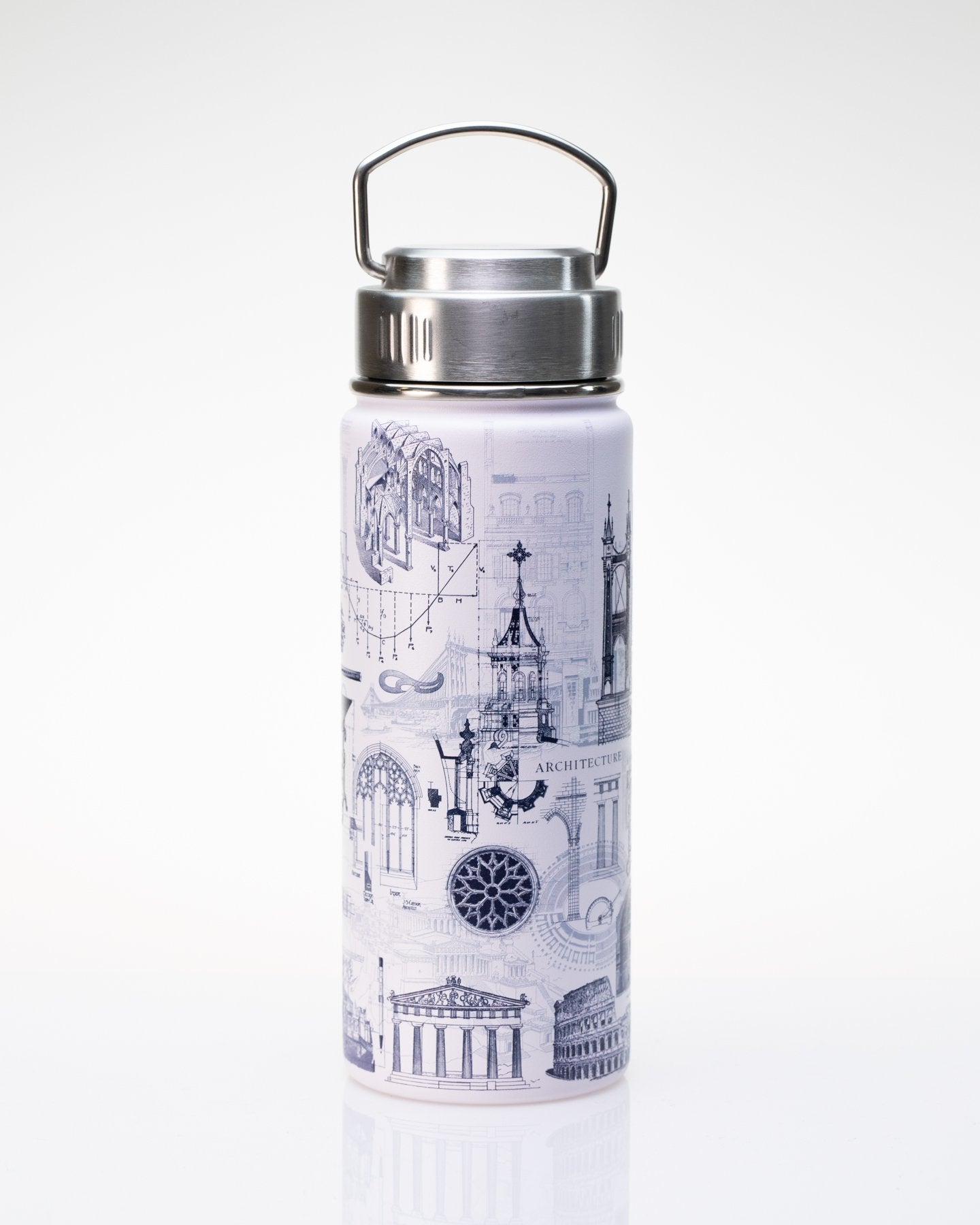 Architecture 18 oz Steel Bottle