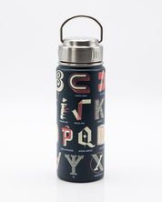 Mathematical Alphabet 18 oz Steel Bottle