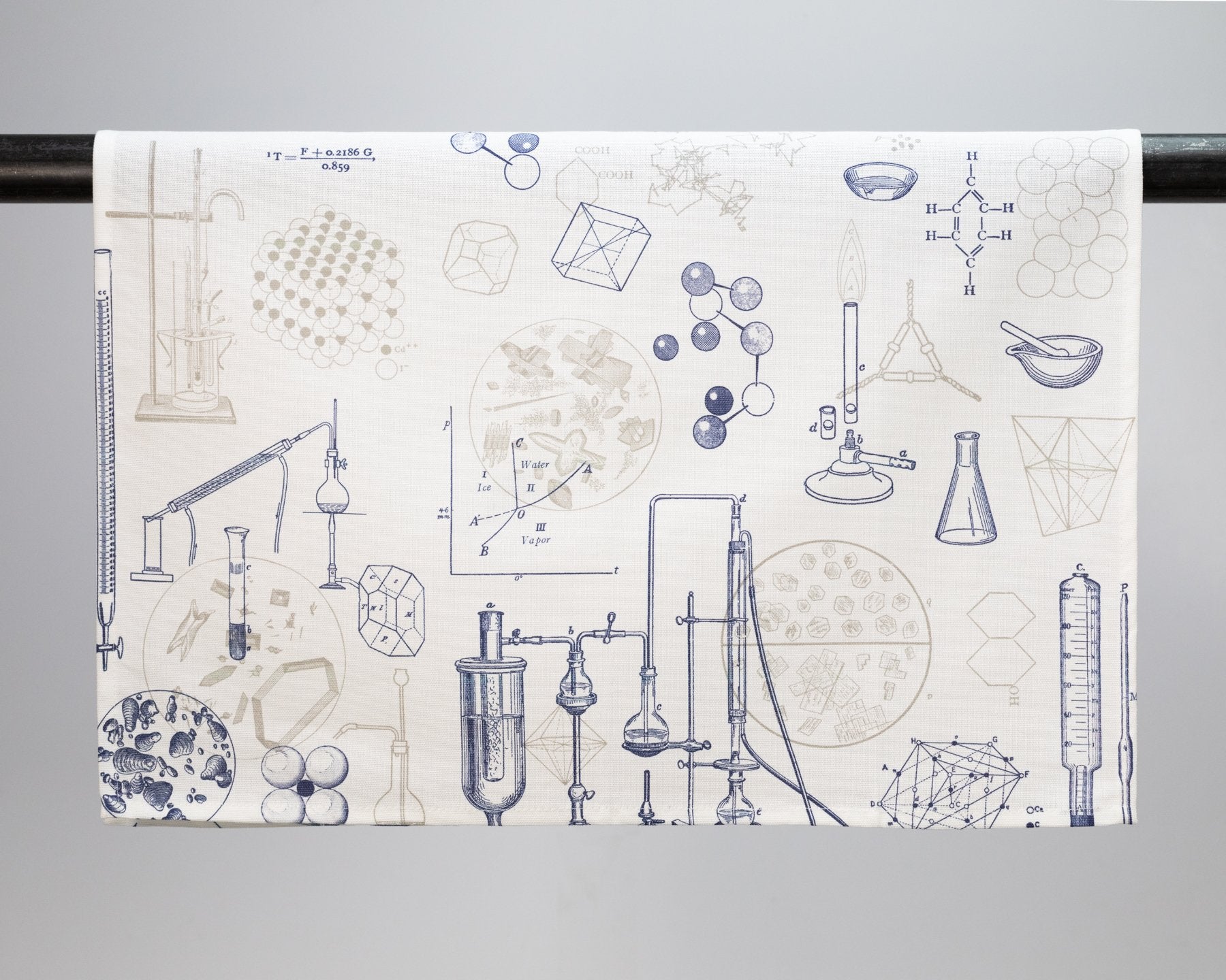 Chemistry Printed Tea Towel