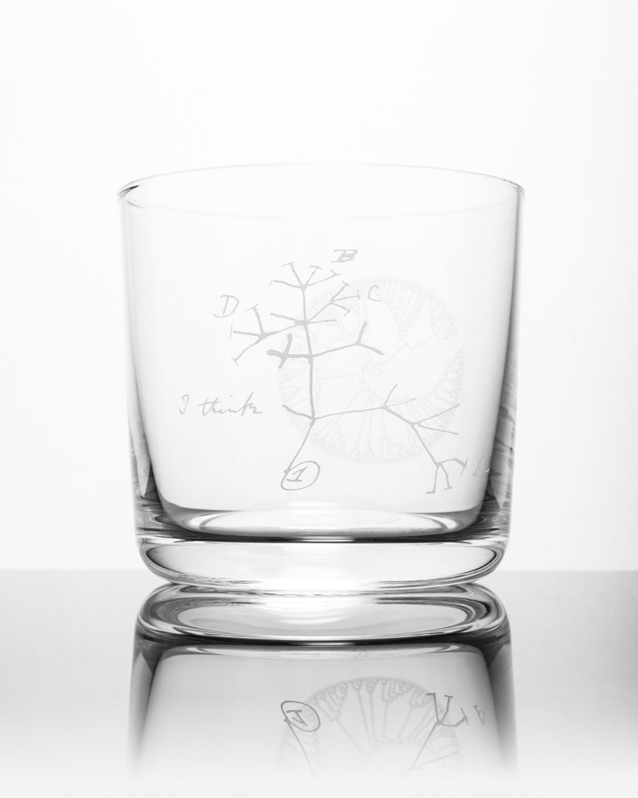 Tree of Life Whiskey Glass