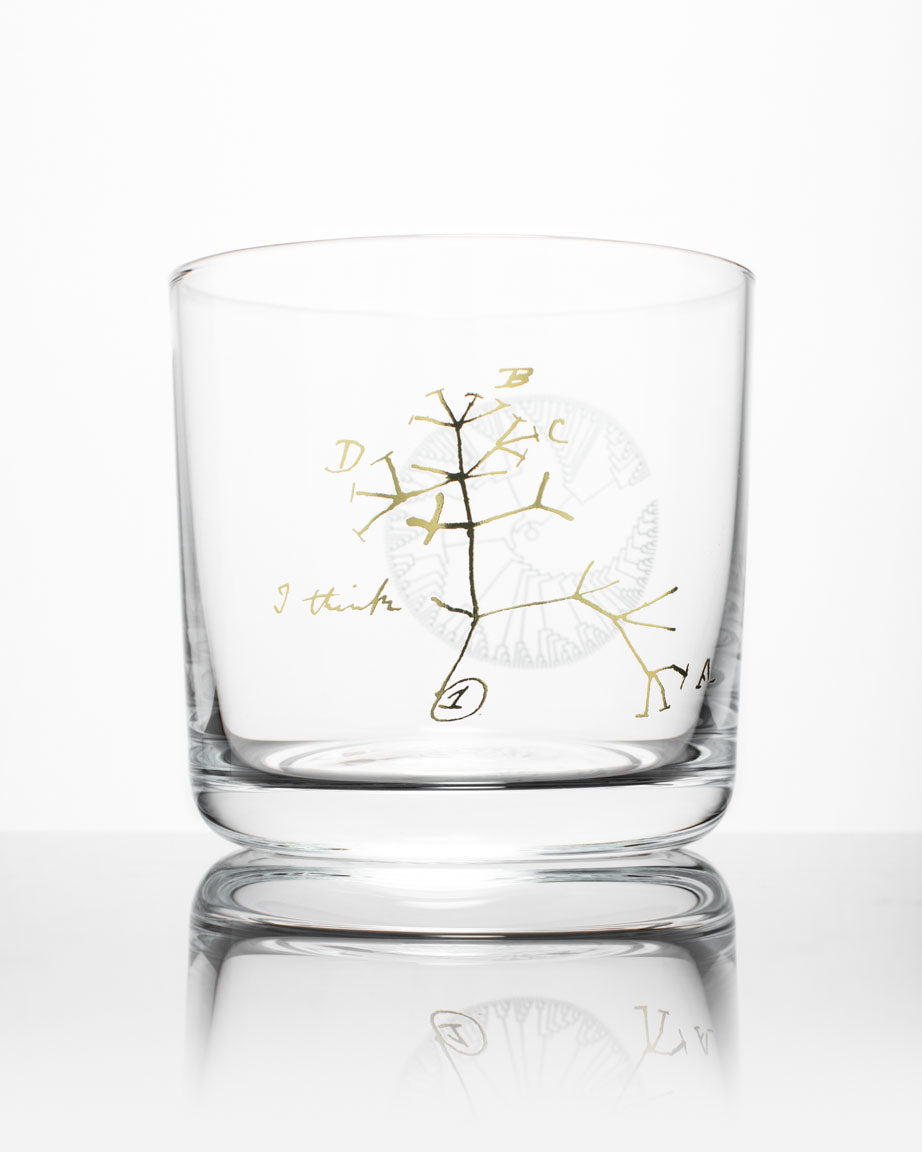 Tree of Life Whiskey Glass