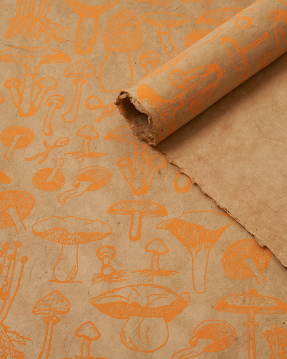 Mushroom Wrapping Paper