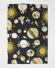 Retro Space Wrapping Paper