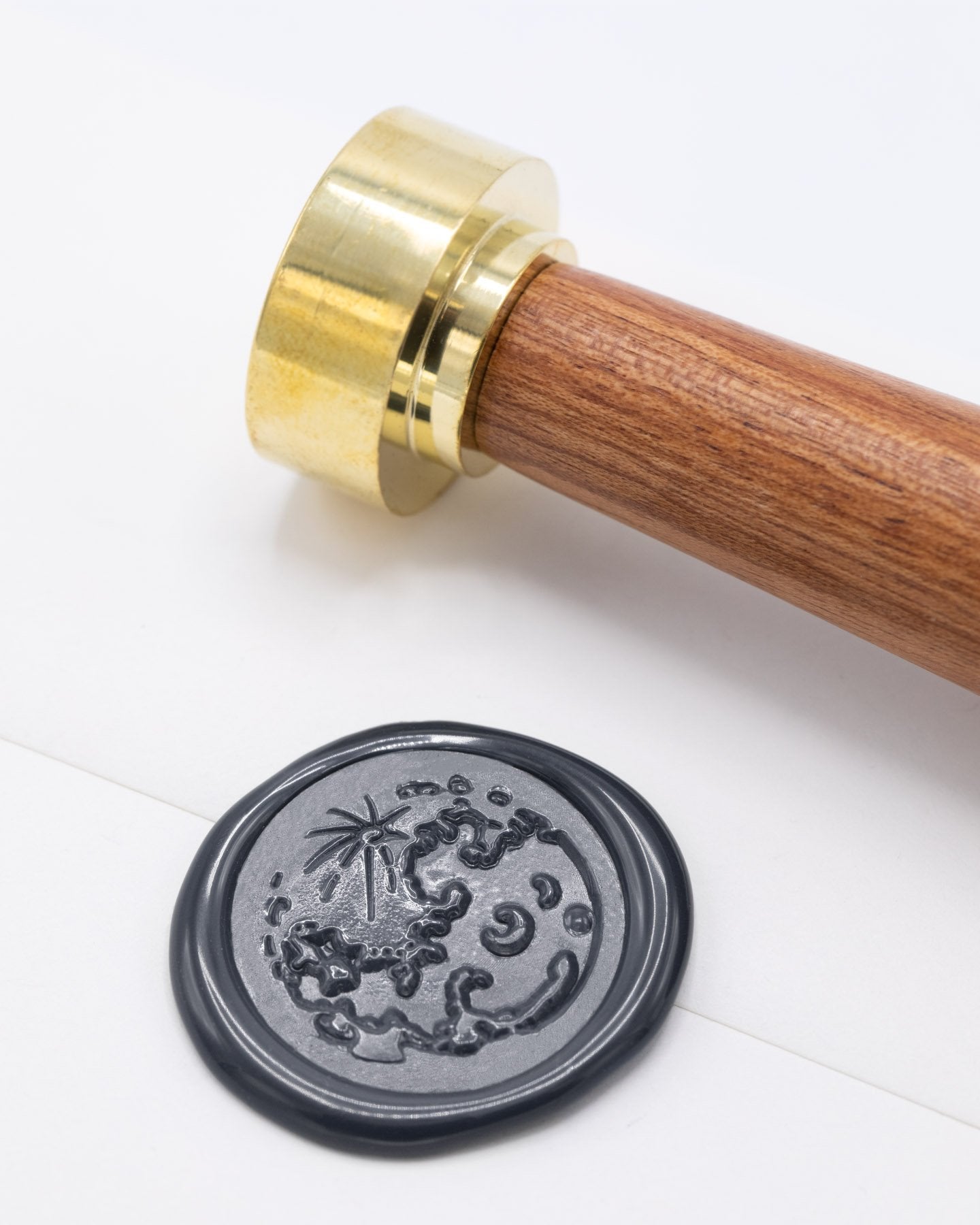 Full Moon Wax Stamp